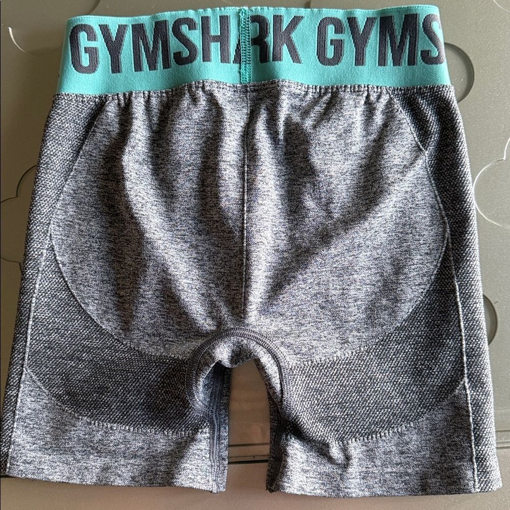 GYMSHARK Flex Shorts Women's Size XS Gray Teal - Picture 6 of 12